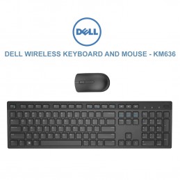 Combo de teclado y mouse inalámbrico Dell KM636 Español