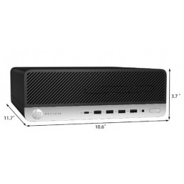 Hp Prodesk 600 G3 SFF i5-7700 8GB + M.2 256GB + 500GB HDD + Monitor Lenovo ThinkVision C24-40 23.8" FHD