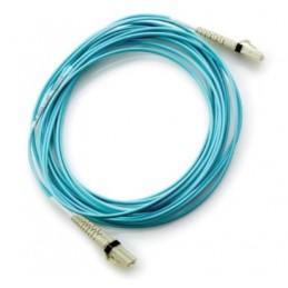 HPE LC to LC Multi-mode OM3 2-Fiber 5.0m 1-Pack Fiber Optic Cable AJ836A