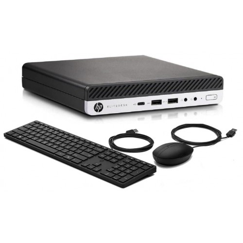 HP EliteDesk 800 G5 Mini i7-9700 16GB 480GB M.2 + Teclado y Mouse