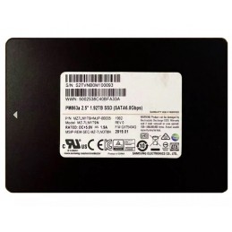 Disco Duro Samsung PM863a 1.92TB SATA 6Gb/s 2.5" SSD interno empresarial MZ-7LM1T9N