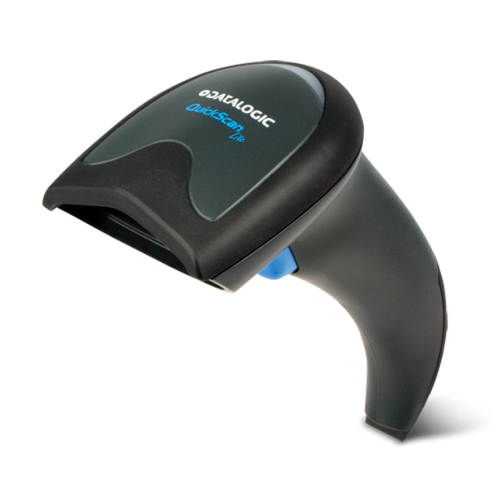 DataLogic QW2420 Lector QuickScan Lite 2D Imager con cable USB y base