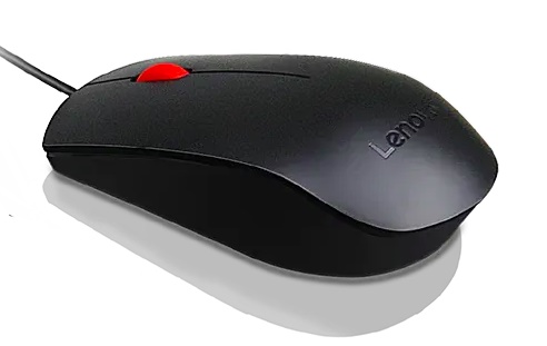 Mouse Lenovo Essential vista superior